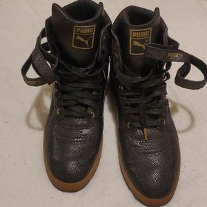 High top  sneakers, used but excellent condition.